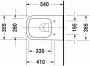 Унитаз подвесной DURAVIT Happy D.2 2222098900 Унитаз подвесной DURAVIT Happy D.2 2222098900