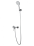 Смеситель для душа с гарнитуром Wonzon & Woghand WW-4540-CR хром глянцевый
