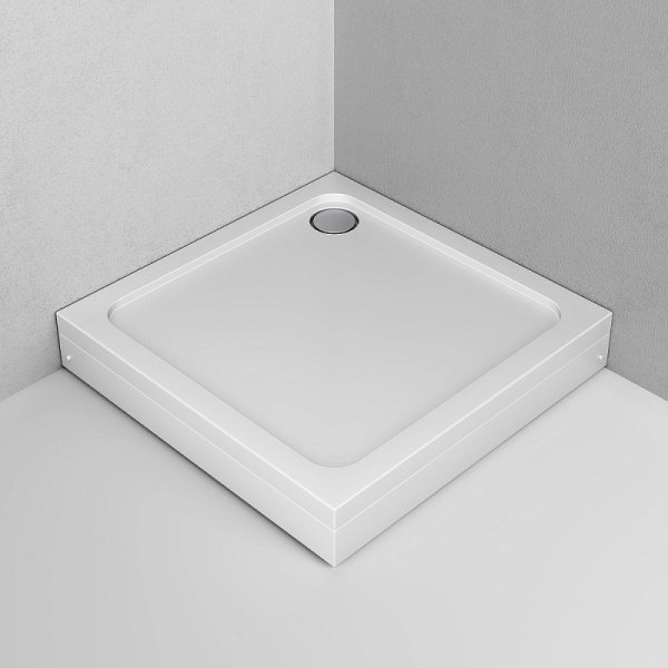 Акриловый поддон для душа AM.PM Gem 90x90 W90T-403-090W