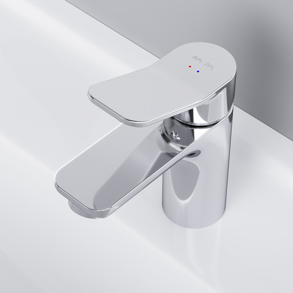 Смеситель для раковины с донным клапаном Am.Pm X-Joy F85A82100 Смеситель для раковины с донным клапаном Am.Pm X-Joy F85A82100