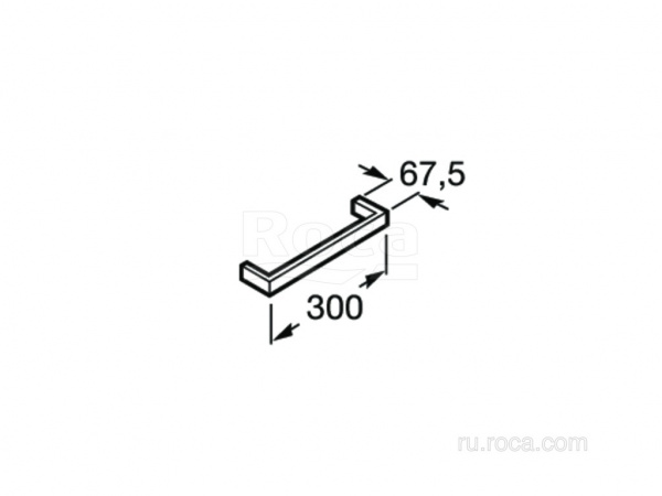 Полотенцедержатель Roca Nuova 816525001 Полотенцедержатель Roca Nuova 816525001