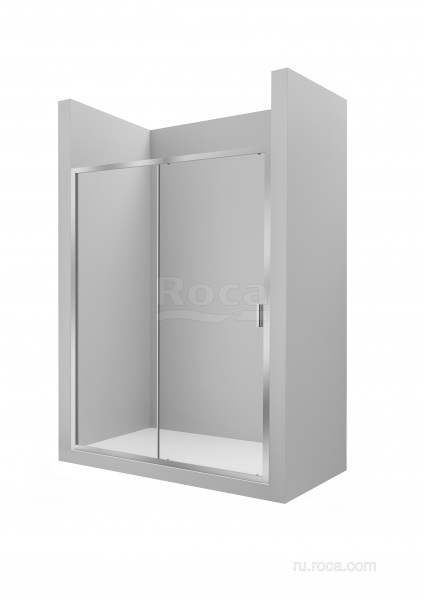 Душевое ограждение Roca Victoria L2-E 100X195 1 дверь слайд + 1 фиксированая панель M18610012 Душевое ограждение Roca Victoria L2-E 100X195 1 дверь слайд + 1 фиксированая панель M18610012