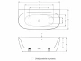 Ванна акриловая пристенная 170x80 RIHO OMEGA B2W BD2500500000000 Ванна акриловая пристенная 170x80 RIHO OMEGA B2W BD2500500000000