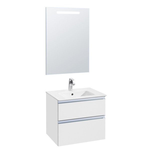 Тумба под раковину Roca The Gap 60 см A857397806 подвесная белая