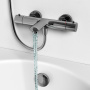 Смеситель для ванны с термостатом Abelsberg Perfecta INF61101CH хром глянцевый