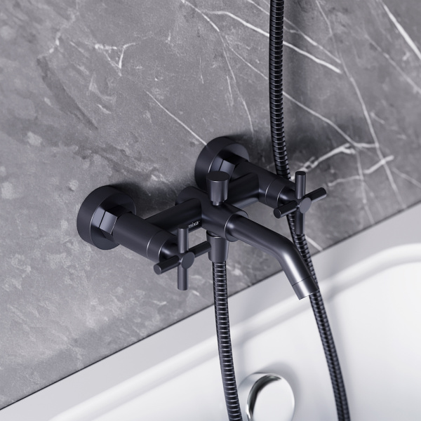 Смеситель для ванны RedBlu by Damixa Neo Classic 271000000 графит матовый