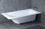Ванна из литьевого камня Salini Orlanda 180х80 102112G белая глянцевая