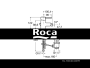 Смеситель Roca Targa для биде с донным клапаном 5A6060C0M Смеситель Roca Targa для биде с донным клапаном 5A6060C0M