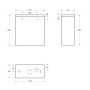 Чаша унитаза  BelBagno LOUNGE BB045CPR Чаша унитаза  BelBagno LOUNGE BB045CPR