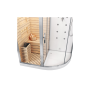 Душевая кабина + сауна 2в1 Cerutti SPA LUGANO-L CT8345 180x110x223 Душевая кабина + сауна 2в1 Cerutti SPA LUGANO-L CT8345 180x110x223