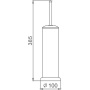 Ершик напольный HAIBA HB901 Ершик напольный HAIBA HB901