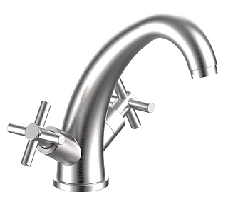 Смеситель для раковины Esko Astana AA26S нержавеющая сталь