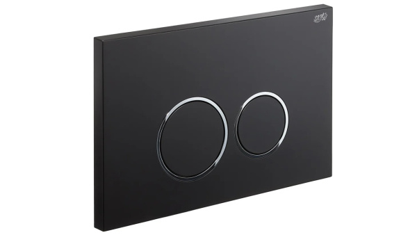 Кнопка смыва Sapbox 310BL0202 черная матовая