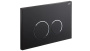 Кнопка смыва Sapbox 310BL0202 черная матовая