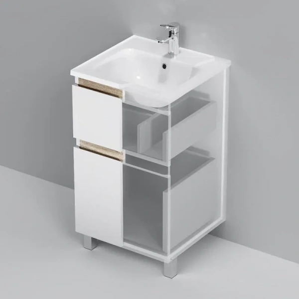 Тумба под раковину Am.Pm X-Joy 50 см M85AFSX0502WG напольная белая