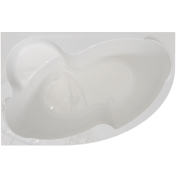 Ванна акриловая Radomir Ирма 170x110 L 2-01-0-1-1-217 белая угловая с каркасом