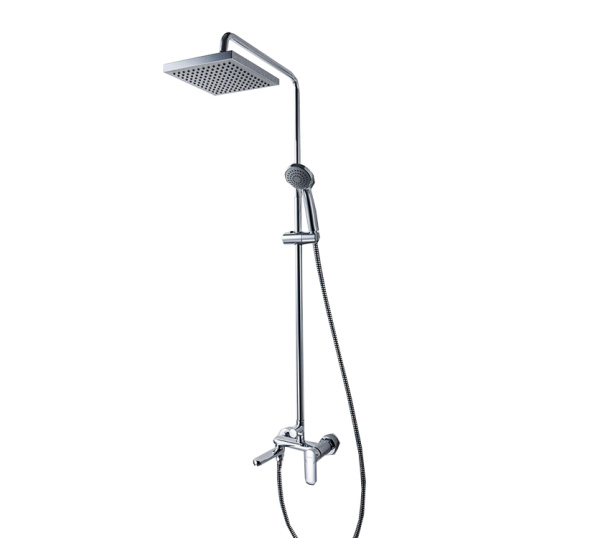 Душевая стойка со смесителем для ванны Bravat Opal F6125183CP-A-RUS Душевая стойка со смесителем для ванны Bravat Opal F6125183CP-A-RUS