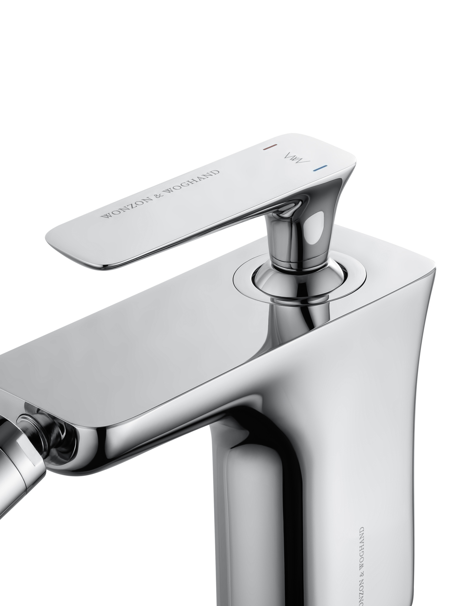 Смеситель для биде Wonzon & Woghand Shark WW-485001-CR хром глянцевый