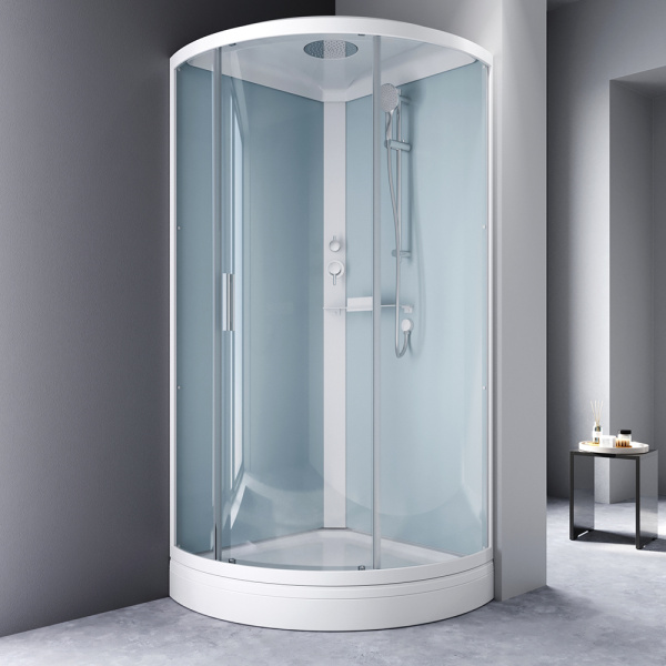 Душевая кабина AM.PM X-Joy 90x90 W88C-401-090WT профиль белый