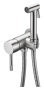 Гигиенический душ со смесителем Boheme Uno 467-NB никель брашированный