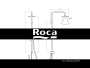 Душевая стойка Roca Victoria Connect 5B9961C00 Душевая стойка Roca Victoria Connect 5B9961C00