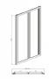 Душевая дверь в нишу 100x200 Bravat Drop BD100.4120A Душевая дверь в нишу 100x200 Bravat Drop BD100.4120A