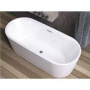 Ванна акриловая RIHO MODESTY WHITE GLOSSYRIHO FALL - CHROM  170x76 BD09C0500000000 Ванна акриловая RIHO MODESTY WHITE GLOSSYRIHO FALL - CHROM  170x76 BD09C0500000000