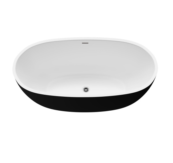 Ванна отдельностоящая Grossman GR-2503M BLACK Classic 170x87x58 Ванна отдельностоящая Grossman GR-2503M BLACK Classic 170x87x58