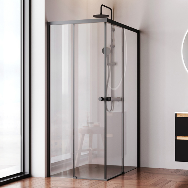 Душевой уголок AM.PM X-Joy 120x190x80 W94G-403-120280-BT1K профиль черный