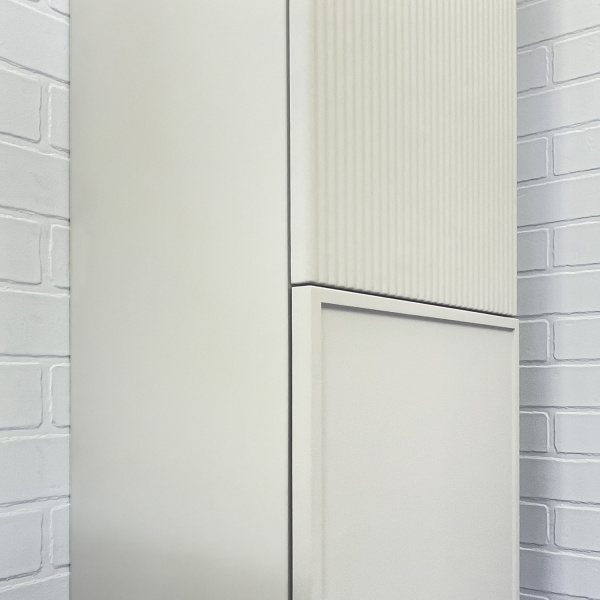 Пенал Comforty Мадрид 40x160 см 00-00017855 подвесной серый шелк