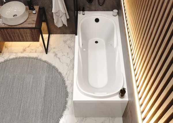 Ванна акриловая Vagnerplast Minerva 170x70 VPBA177MIA2X-04