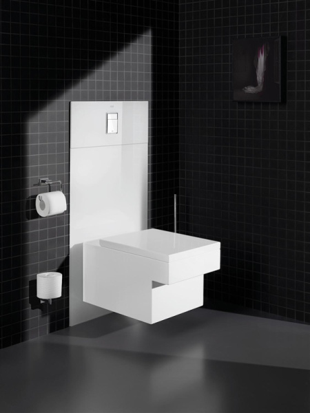 Держатель туалетной бумаги  Grohe Essentials cube 40507001 хром Держатель туалетной бумаги  Grohe Essentials cube 40507001 хром