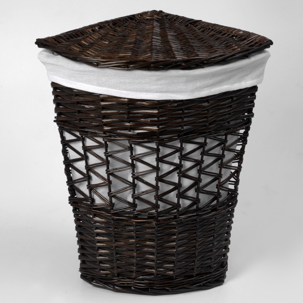 Корзина для белья WasserKRAFT Salm WB-270-M коричневая