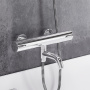 Cмеситель для ванны и душа c термостатом Damixa Scandinavian Pure 363000000 Cмеситель для ванны и душа c термостатом Damixa Scandinavian Pure 363000000