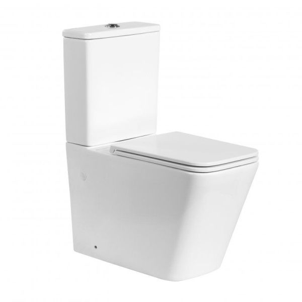 Чаша унитаза безободковая  BelBagno ARDENTE-R BB02093CPR Чаша унитаза безободковая  BelBagno ARDENTE-R BB02093CPR