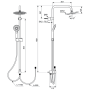 Душевая система Ideal Standard IDEALRAIN ECO EVO A6943AA Душевая система Ideal Standard IDEALRAIN ECO EVO A6943AA
