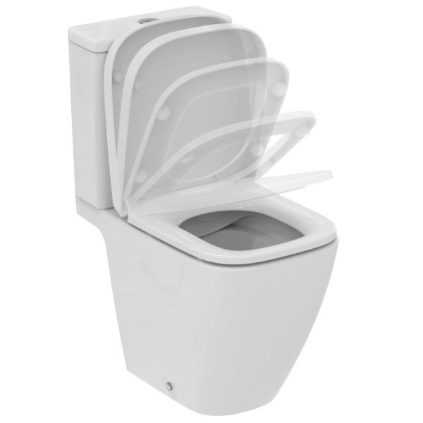 Напольный безободковый унитаз для монтажа с бачком Ideal Standard i.life S T459601 Напольный безободковый унитаз для монтажа с бачком Ideal Standard i.life S T459601