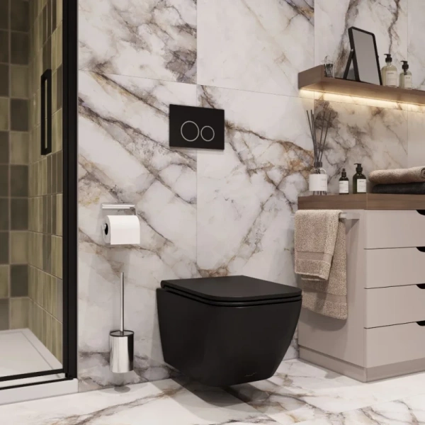 Унитаз Ceruttispa Mimi CT8920 подвесной безободковый с сиденьем микролифт