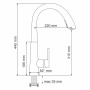 Смеситель для кухни WasserKRAFT A8617 Смеситель для кухни WasserKRAFT A8617