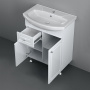 Тумба с раковиной напольная 65 см Damixa Palace One M41-FSX0653WG-WCC065 Тумба с раковиной напольная 65 см Damixa Palace One M41-FSX0653WG-WCC065