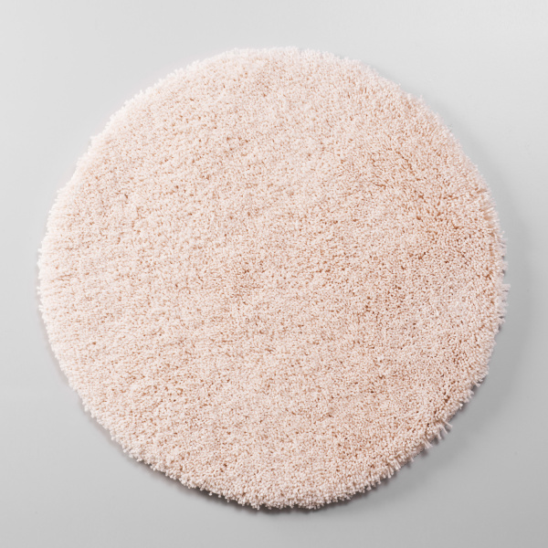 Коврик для ванной комнаты 60x60 WasserKRAFT Dill BM-3919 Vanilla Cream