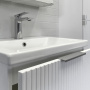 Тумба с раковиной Comforty Лима 60 см 00-00019173 напольная белая