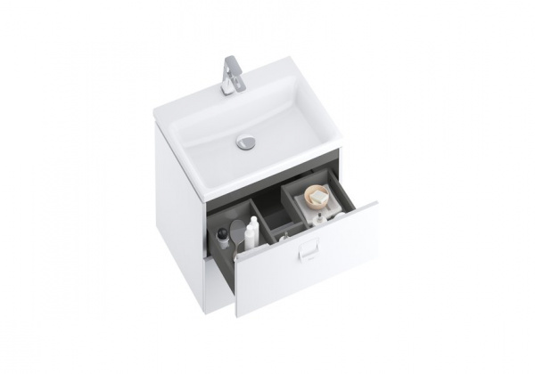 Умывальник подвесной керамический Ravak COMFORT 600 XJX01260001 Умывальник подвесной керамический Ravak COMFORT 600 XJX01260001