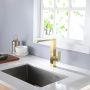 Смеситель для кухни ABBER Daheim AF8214G золото матовое Смеситель для кухни ABBER Daheim AF8214G золото матовое
