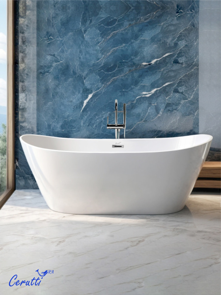 Ванна акриловая Ceruttispa Nemi 170x75 CT10506