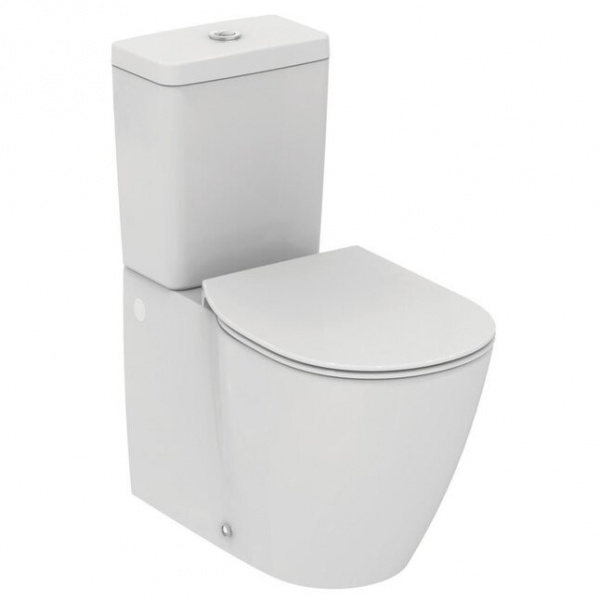 Напольный пристенный унитаз для монтажа с бачком Ideal Standard CONNECT E803701 Напольный пристенный унитаз для монтажа с бачком Ideal Standard CONNECT E803701