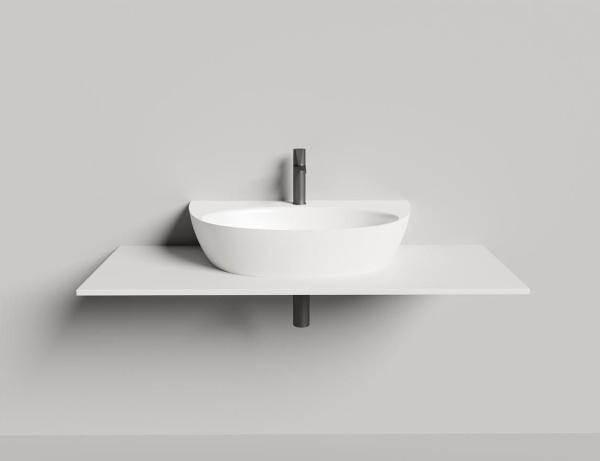 Раковина накладная Salini Alda 70 см 140323M белая