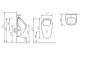 Писсуар внешний подвод воды AM.PM Spirit 2.0 C707006WH Писсуар внешний подвод воды AM.PM Spirit 2.0 C707006WH