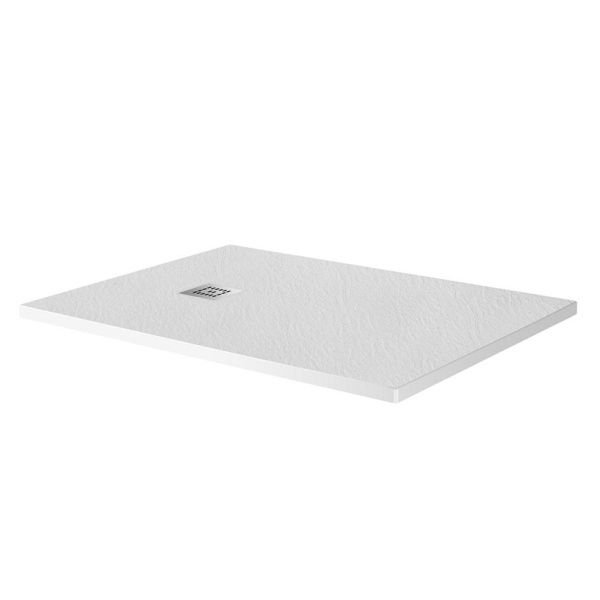 Душевой поддон из искусственного мрамора в комплекте с сифоном 80x180 см BelBagno UNO TRAY-MR-UNO-AH-180/80-35-W-CR белый Душевой поддон из искусственного мрамора в комплекте с сифоном 80x180 см BelBagno UNO TRAY-MR-UNO-AH-180/80-35-W-CR белый