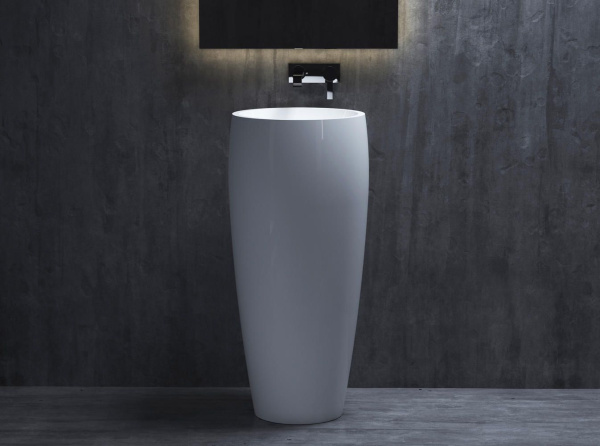 Раковина напольная Salini Armonia 45 см 130113G белая